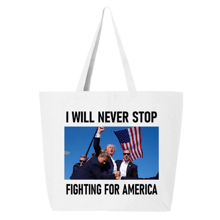 Former President Donald Trump Supporters 25L Jumbo Tote