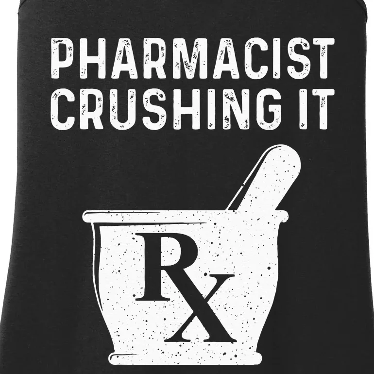 Funny Pharmacist Design For Wo Pharmacy Technician Ladies Essential Tank