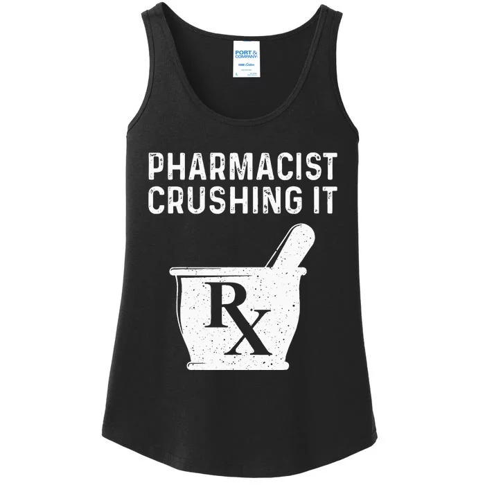 Funny Pharmacist Design For Wo Pharmacy Technician Ladies Essential Tank