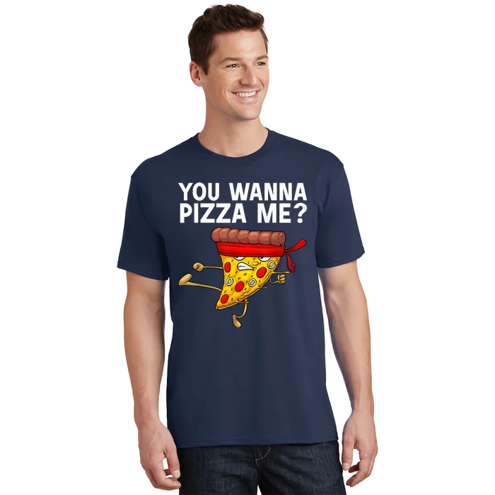 Funny Pizza Design For Italian Food Pizza Lover T-Shirt