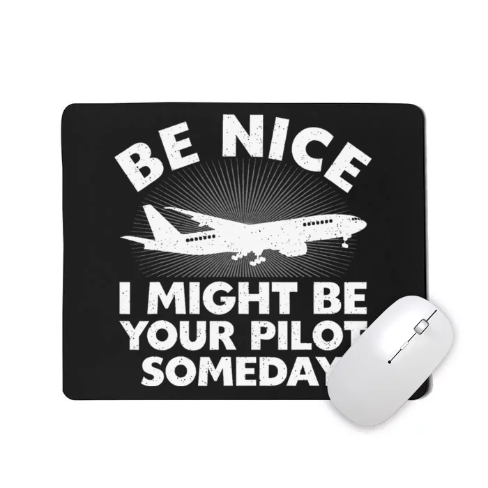 Funny Pilot Design For Aviation Airplane Pilot Mousepad