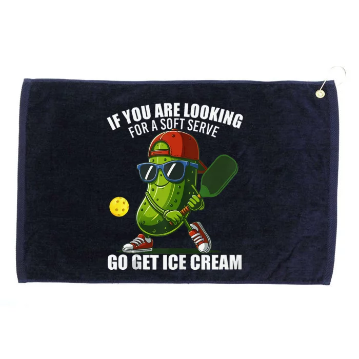 Funny Pickleball Design Funny Pickle Pickleball Lover Grommeted Golf Towel