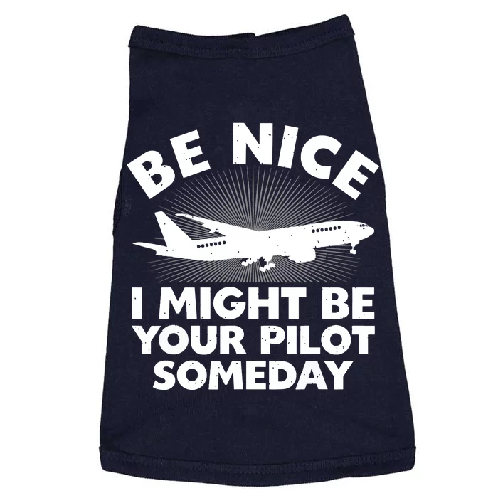 Funny Pilot Design For Men Women Aviation Airplane Pilot Doggie Tank