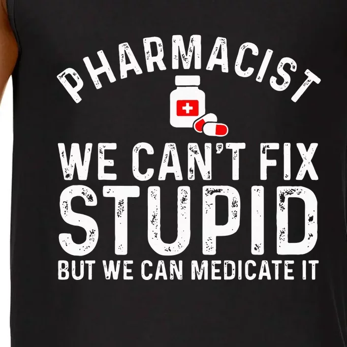 Funny Pharmacy Design For Pharmacist Wo Pharmacy Tech Comfort Colors® Tank Top