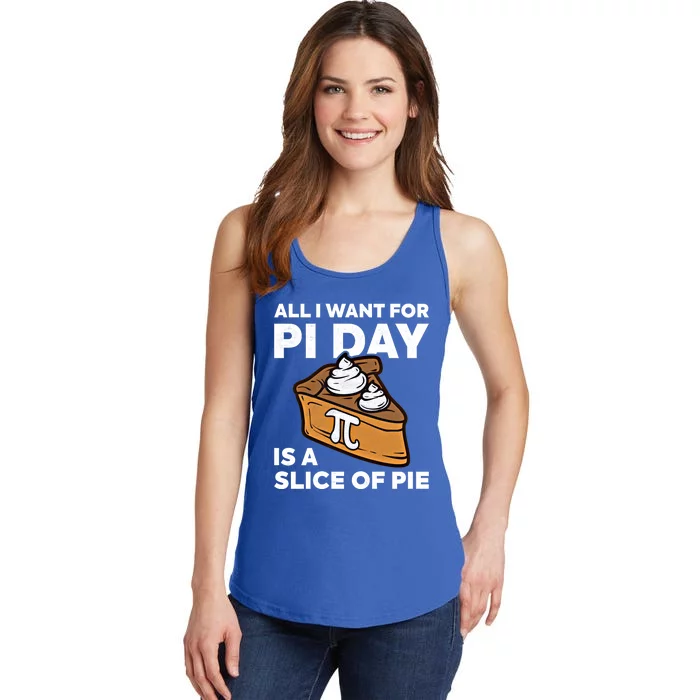 Funny Pi Day Math Teacher Design For Pie Lovers Happy Pi Day Gift Ladies Essential Tank