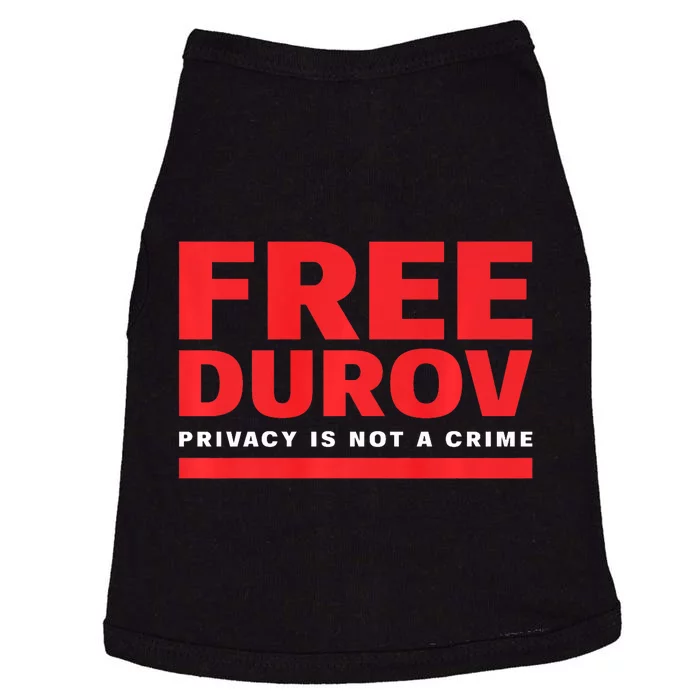 Free Pavel Durov Doggie Tank