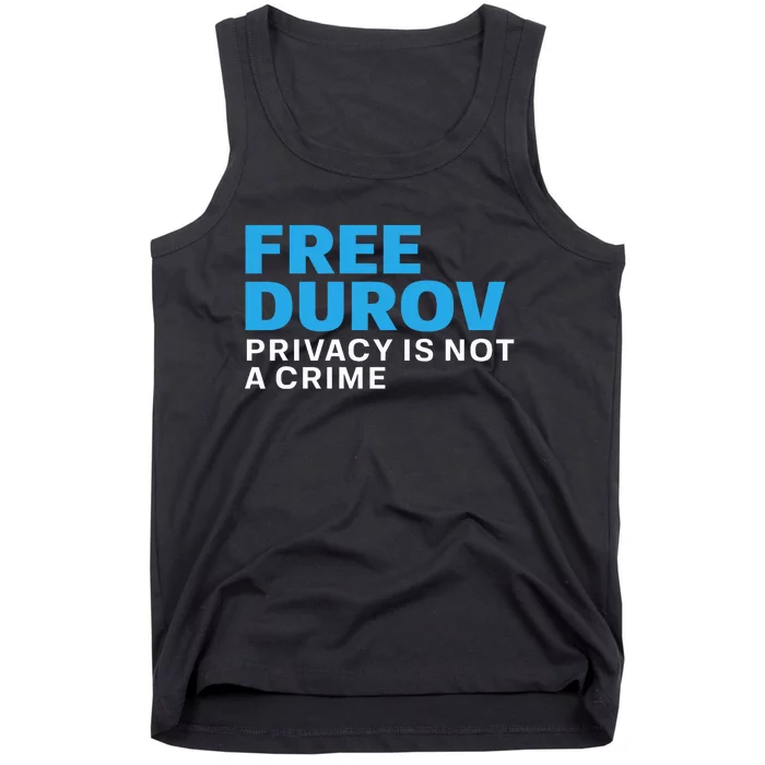 Free Pavel Durov Tank Top