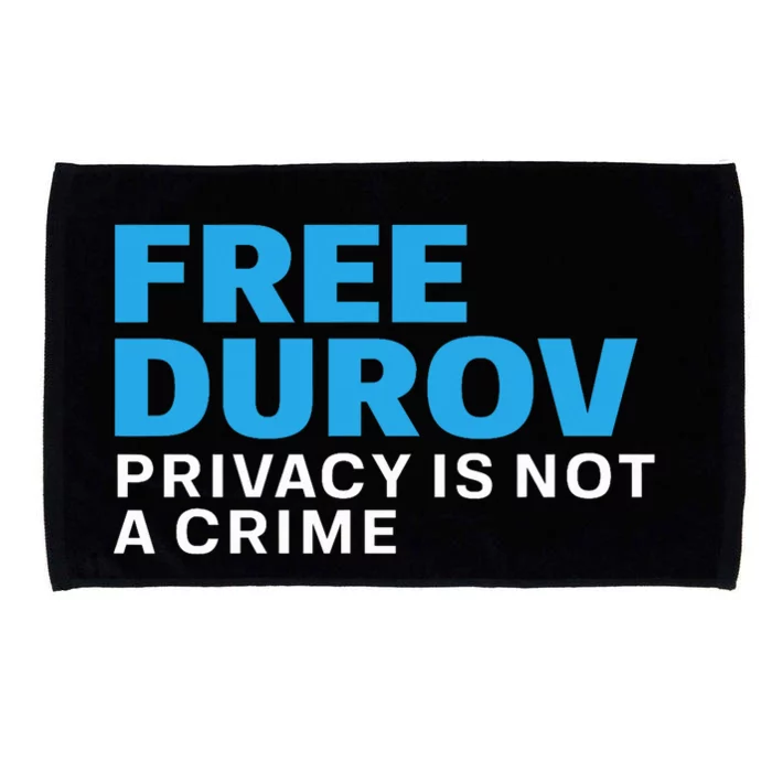 Free Pavel Durov Microfiber Hand Towel