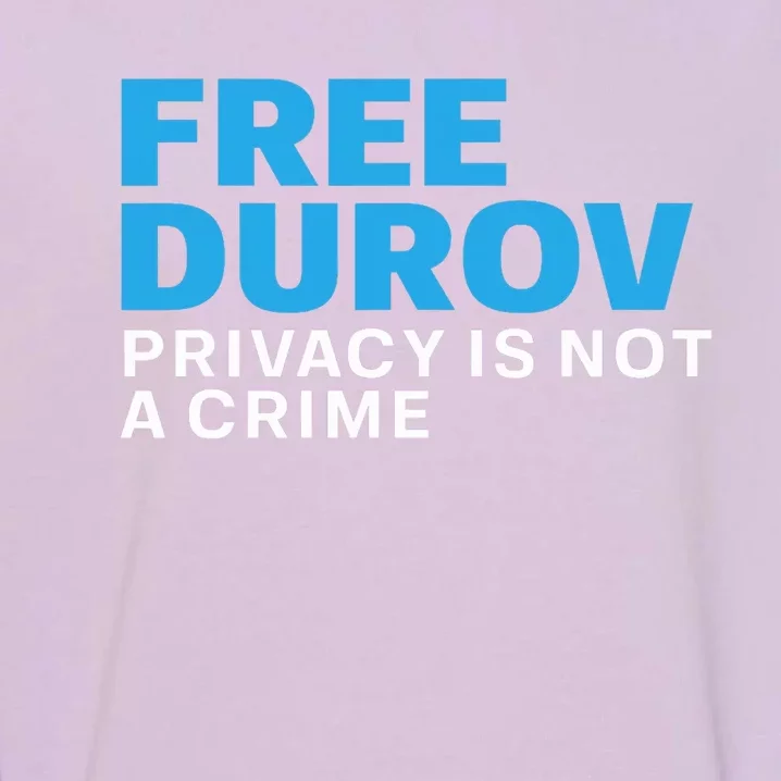 Free Pavel Durov Garment-Dyed Sweatshirt