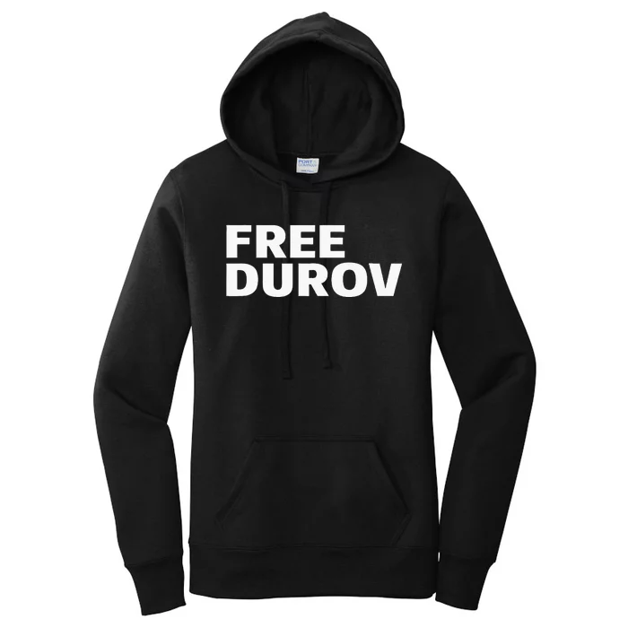 Free Pavel Durov Privacy Is Not A Crime Women's Pullover Hoodie