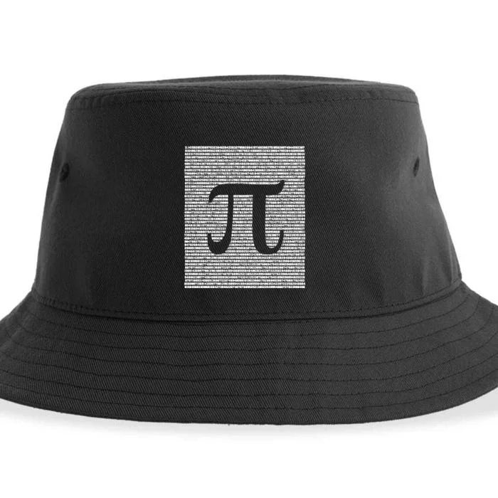 Funny Pi Day Number 3 14 March 14 Math Geek Nerd Cute Gift Sustainable Bucket Hat