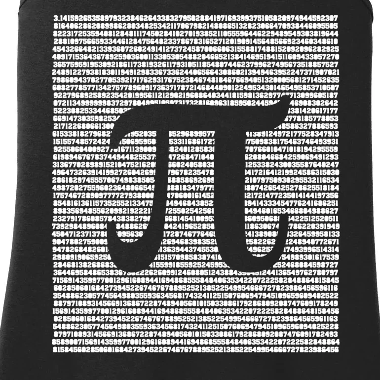 Funny Pi Day Number 3 14 March 14 Math Geek Nerd Cute Gift Ladies Essential Tank