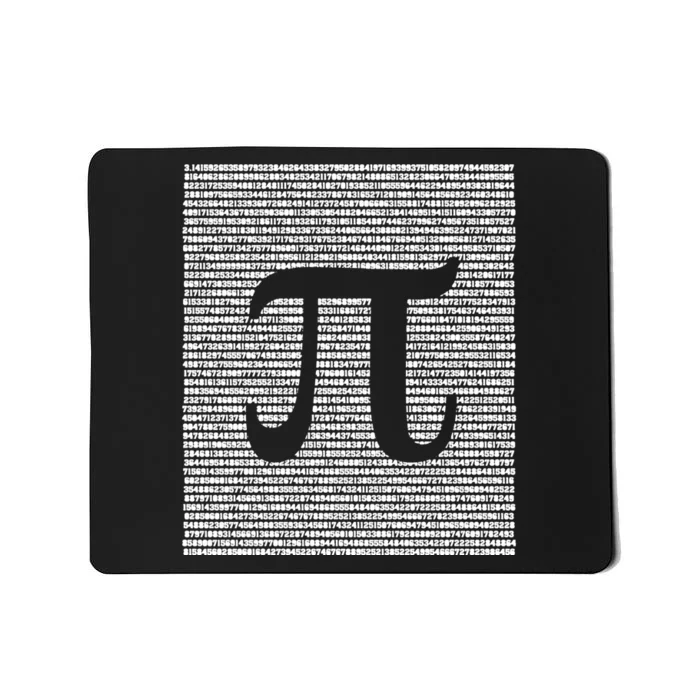 Funny Pi Day Number 3 14 March 14 Math Geek Nerd Cute Gift Mousepad