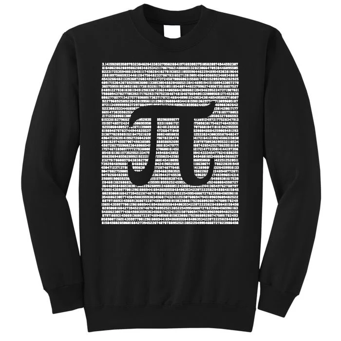 Funny Pi Day Number 3 14 March 14 Math Geek Nerd Cute Gift Tall Sweatshirt