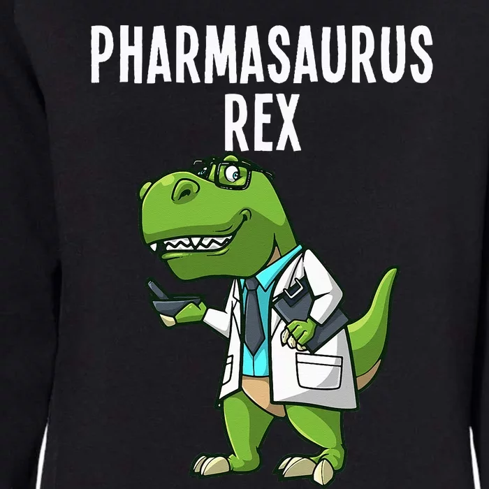 Funny Pharmacy Dinosaur Design For  Pharmacists Womens California Wash Sweatshirt