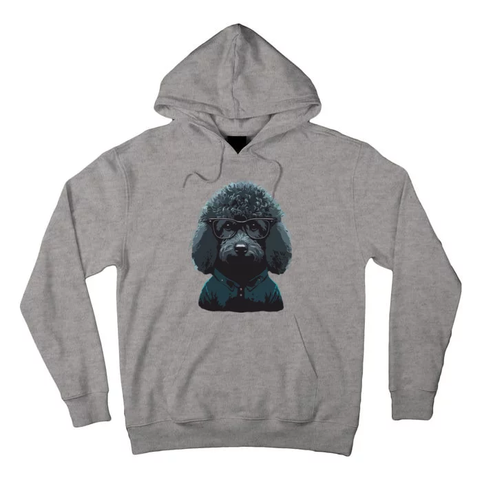 Funny Poodle Dog Miniature Poodle Toy Poodle Hipster Tall Hoodie