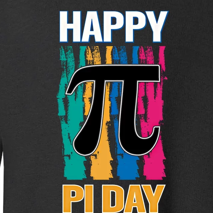 Funny Pi Day Pi Tie Dye Math Teacher Lover Science Pi Day Great Gift Toddler Sweatshirt