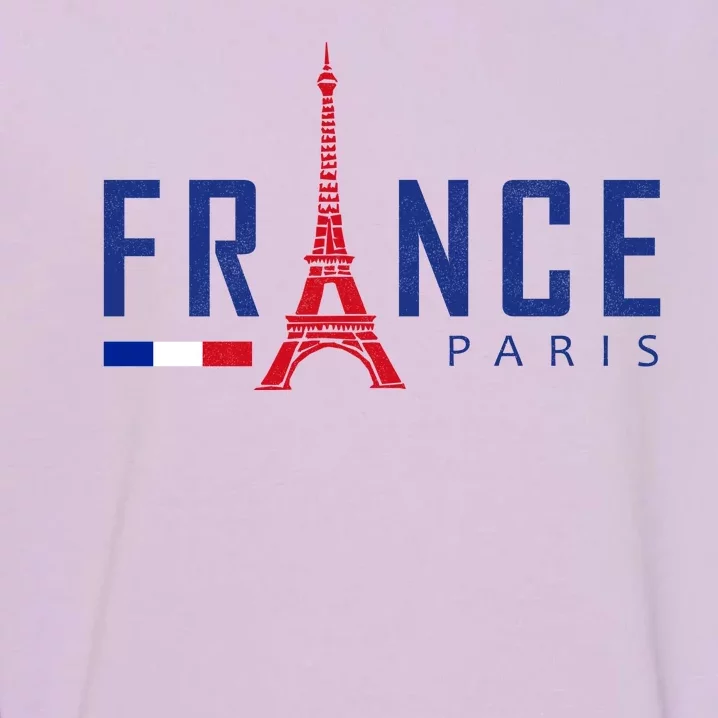 France Paris Eiffel Tower Garment-Dyed Sweatshirt