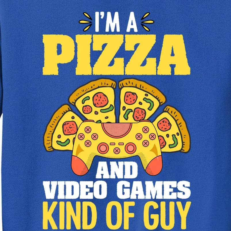 Funny Pizza Eater Game For Computer Gamer Cheesy Food Lovers Gift Sweatshirt