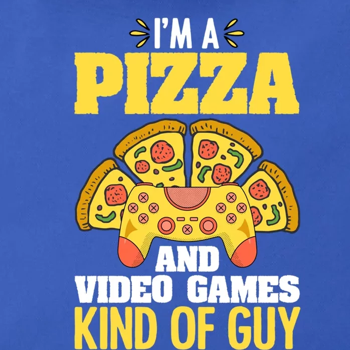 Funny Pizza Eater Game For Computer Gamer Cheesy Food Lovers Gift Zip Tote Bag