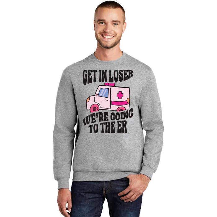 Funny Paramedic Emt Medic Emergency Room Tech Tall Sweatshirt