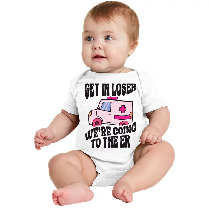 Funny Paramedic Emt Medic Emergency Room Tech Baby Bodysuit