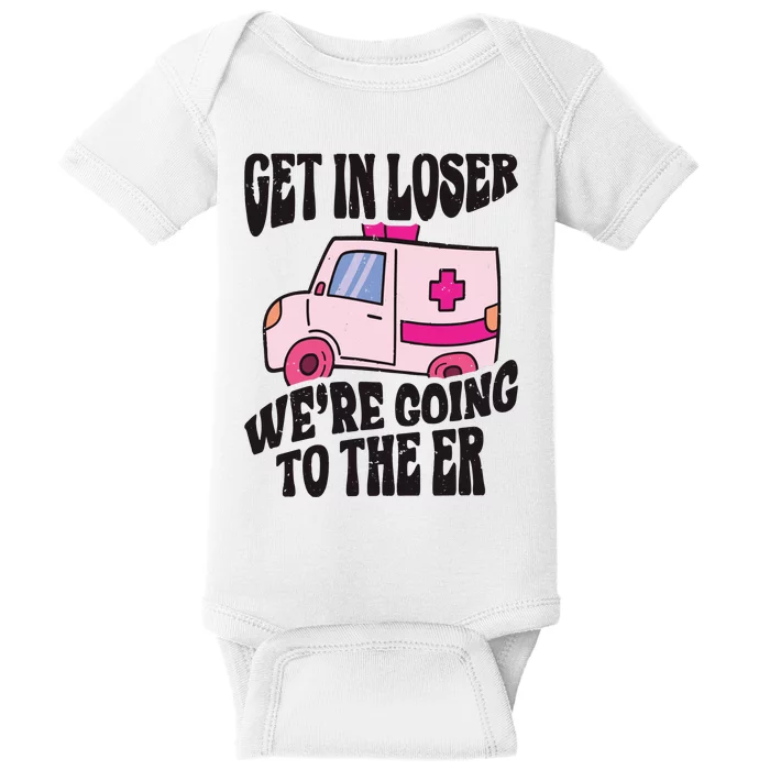 Funny Paramedic Emt Medic Emergency Room Tech Baby Bodysuit