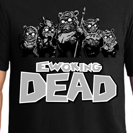 Funny Parody Ewoking Dead Cool Graphic Design Pajama Set