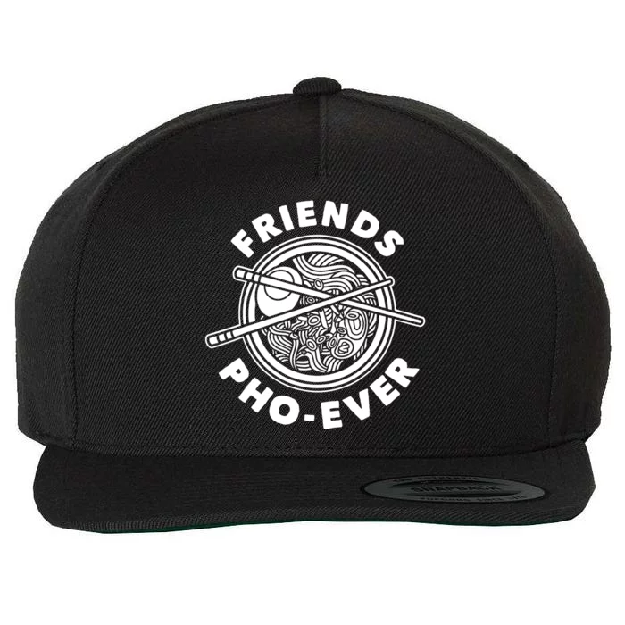 Friends Pho Ever Pho Sho Wool Snapback Cap