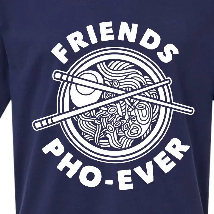 Friends Pho Ever Pho Sho Sueded Cloud Jersey T-Shirt