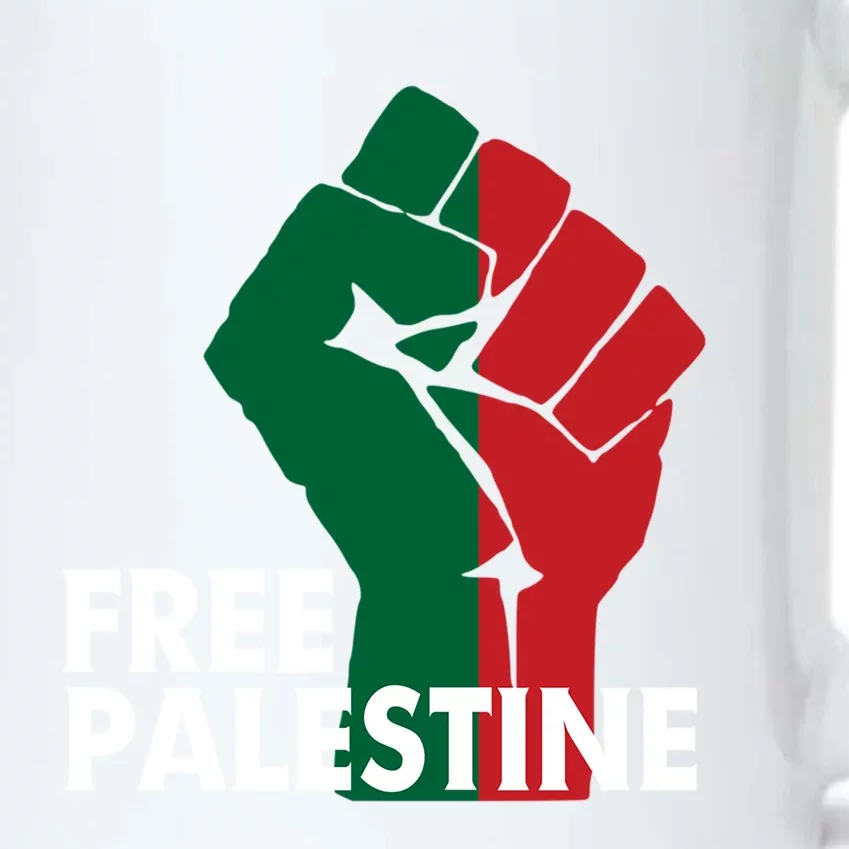 Free Palestine End The Occupation Save Gaza Meaningful Gift Black Color Changing Mug