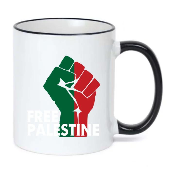 Free Palestine End The Occupation Save Gaza Meaningful Gift Black Color Changing Mug