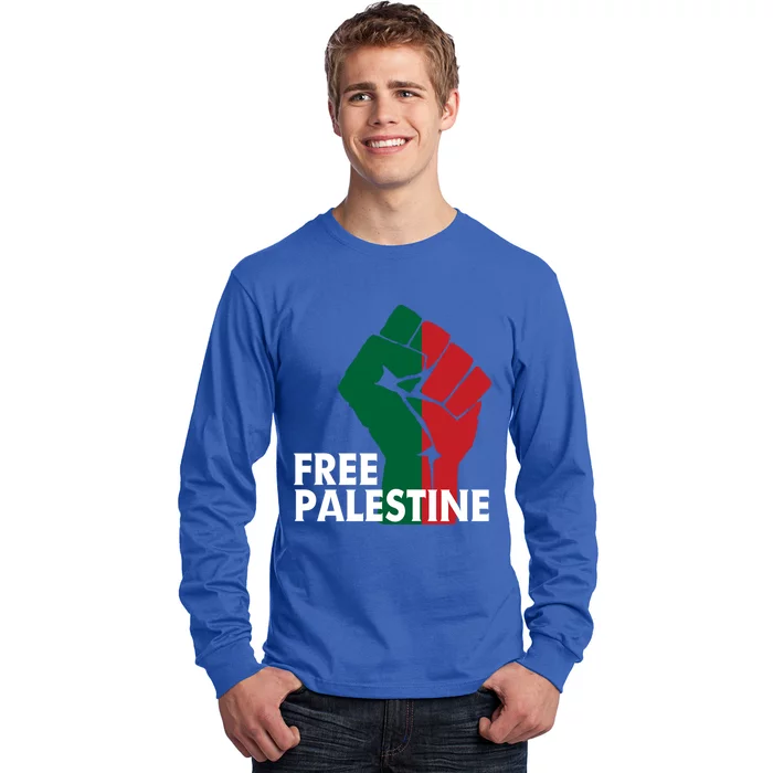 Free Palestine End The Occupation Save Gaza Meaningful Gift Long Sleeve Shirt