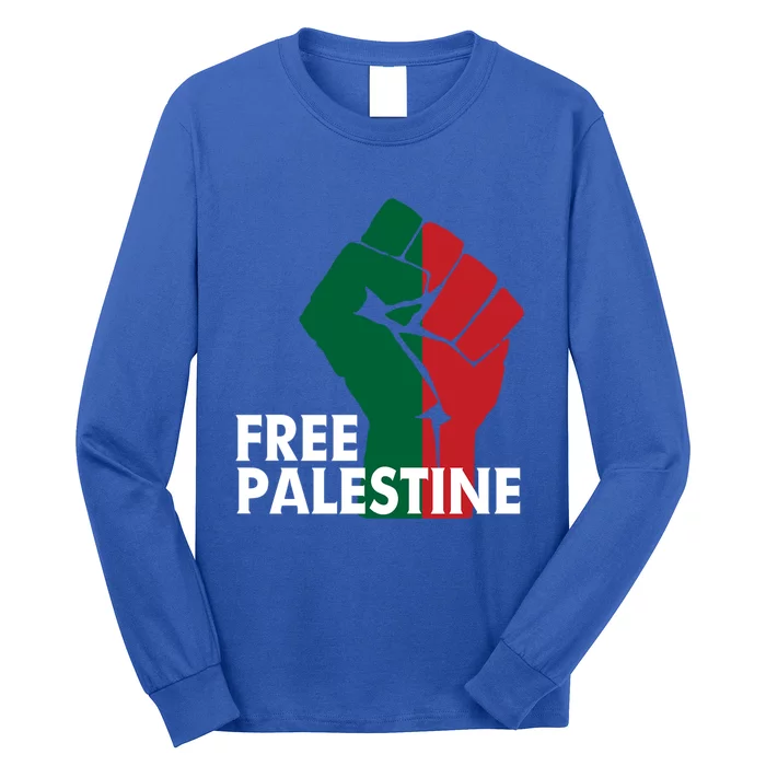 Free Palestine End The Occupation Save Gaza Meaningful Gift Long Sleeve Shirt