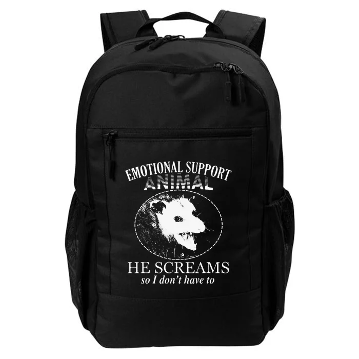 Funny Possum Emotional Support Animal Funny Opossums Memes Daily Commute Backpack