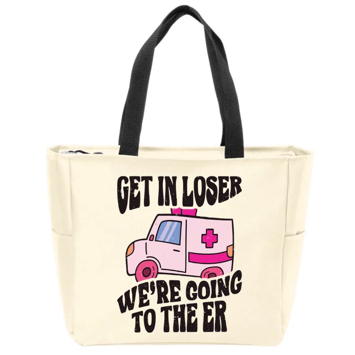 Funny Paramedic Emt Medic Zip Tote Bag