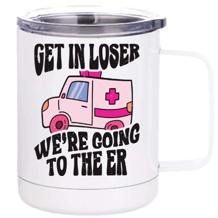 Funny Paramedic Emt Medic Front & Back 12oz Stainless Steel Tumbler Cup