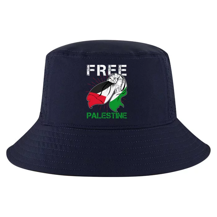 Free Palestine End War Support Palestine Cool Comfort Performance Bucket Hat