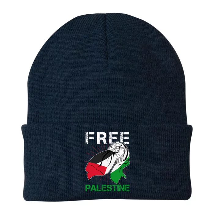 Free Palestine End War Support Palestine Knit Cap Winter Beanie