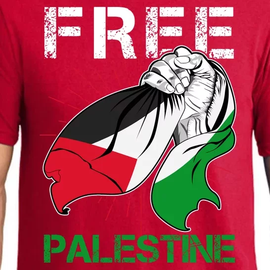 Free Palestine End War Support Palestine Pajama Set