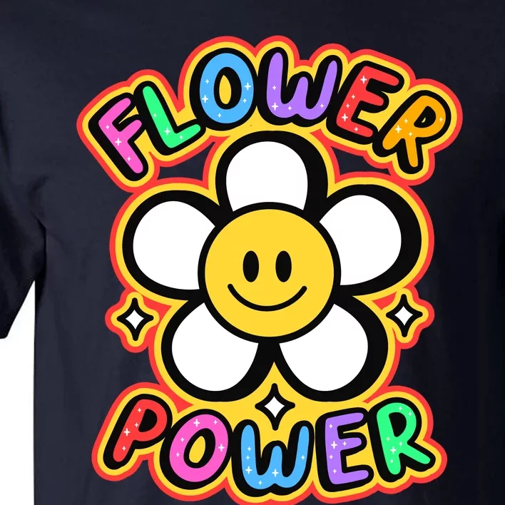 Flower Power Emoji Tall T-Shirt