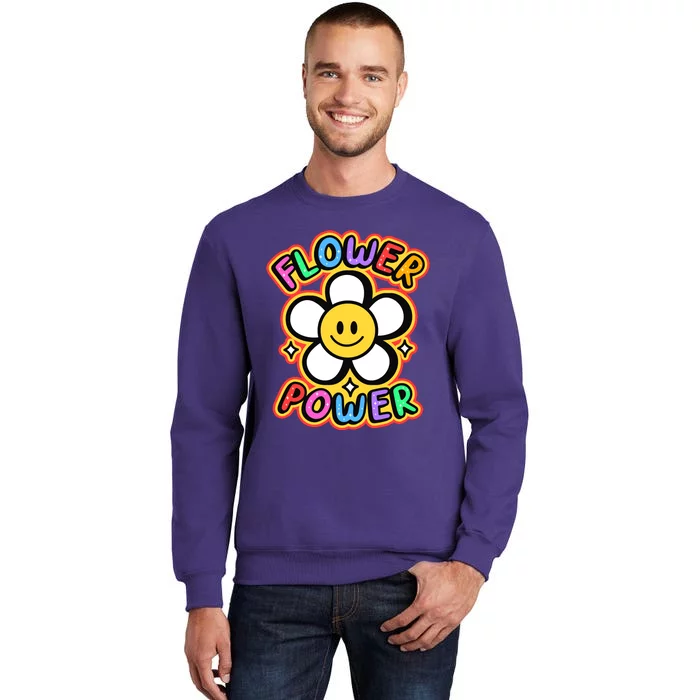 Flower Power Emoji Sweatshirt