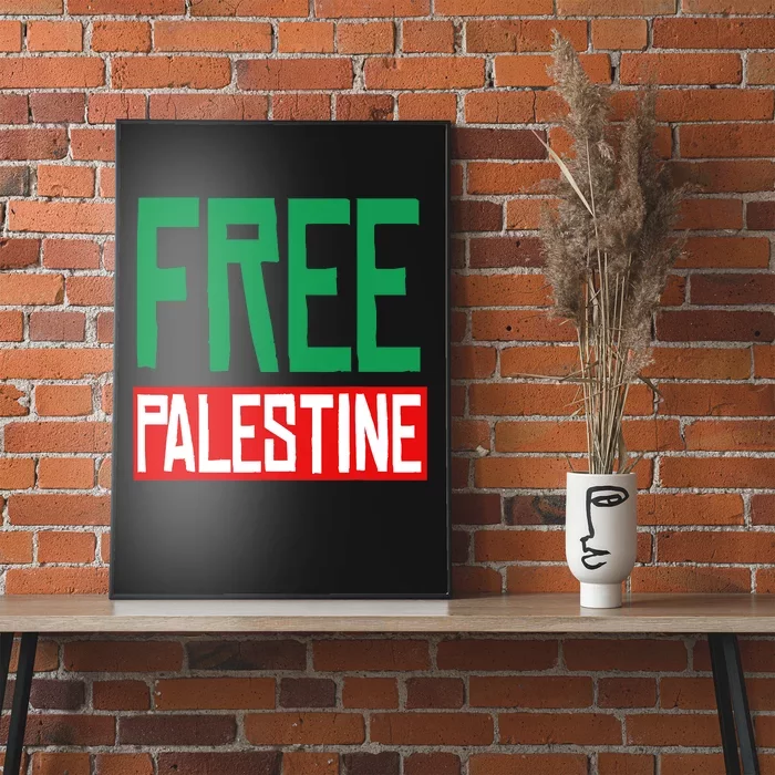 Free Palestine End Israel Poster