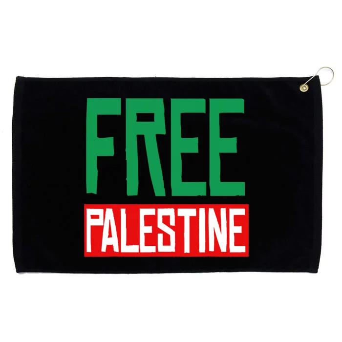 Free Palestine End Israel Grommeted Golf Towel