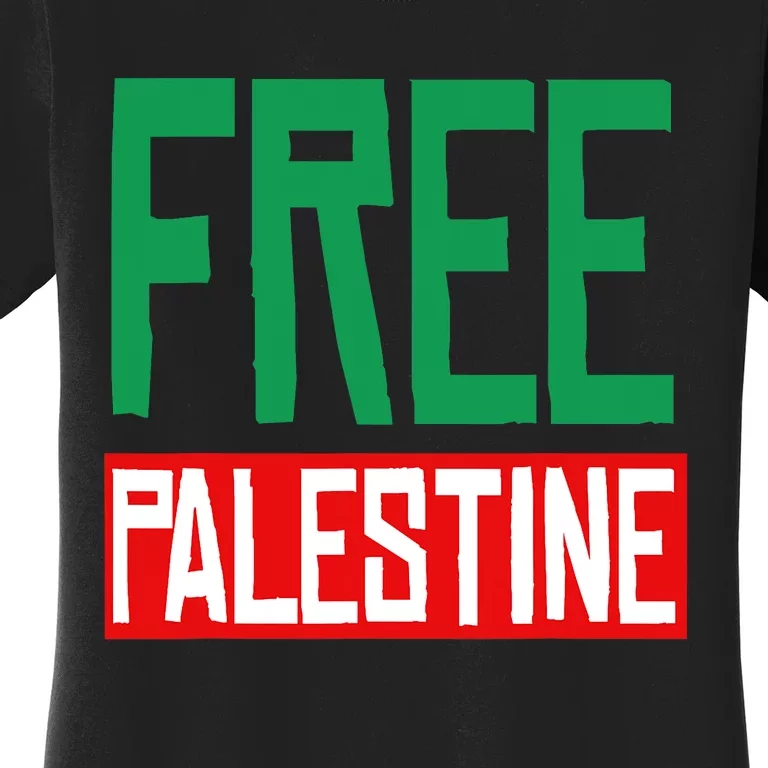 Free Palestine End Israel Women's T-Shirt