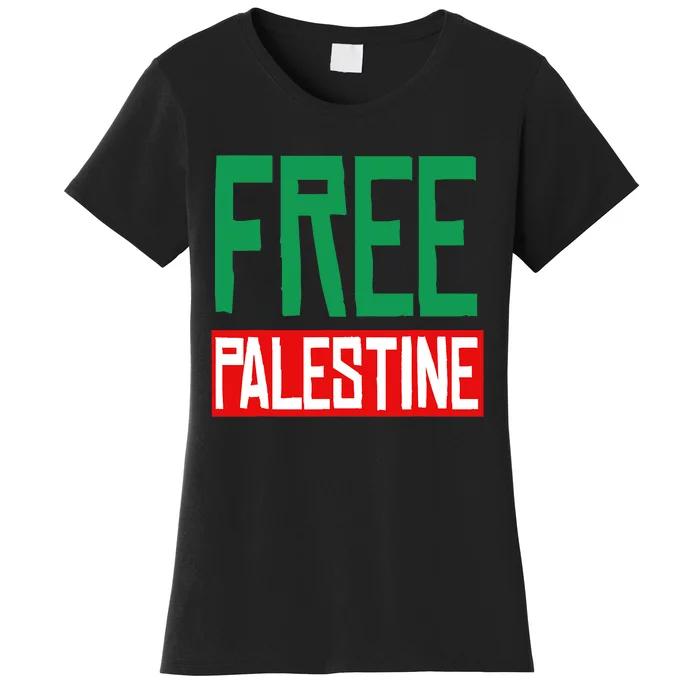 Free Palestine End Israel Women's T-Shirt