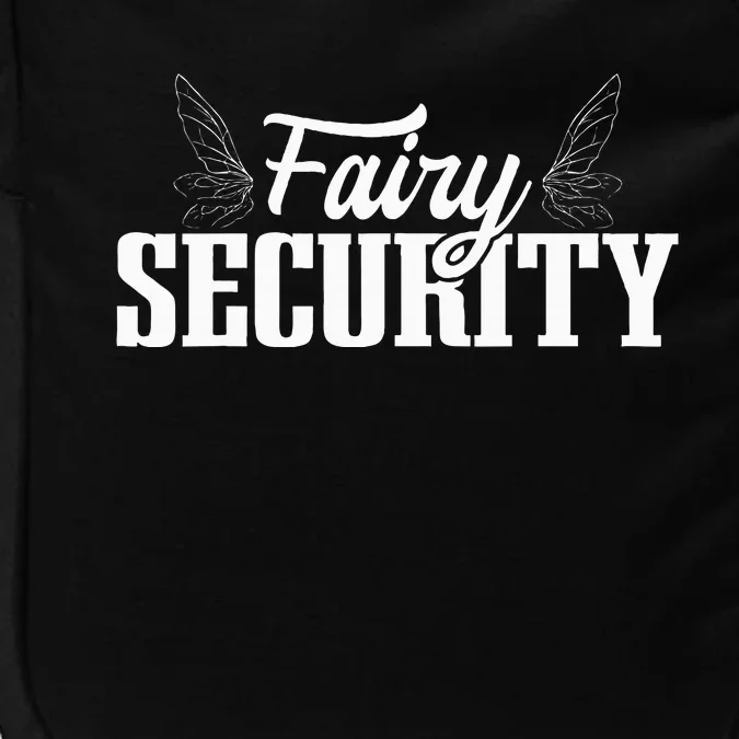 Funny Parents Easy Costume Fairy Security Halloween Mom Dad Impact Tech Backpack