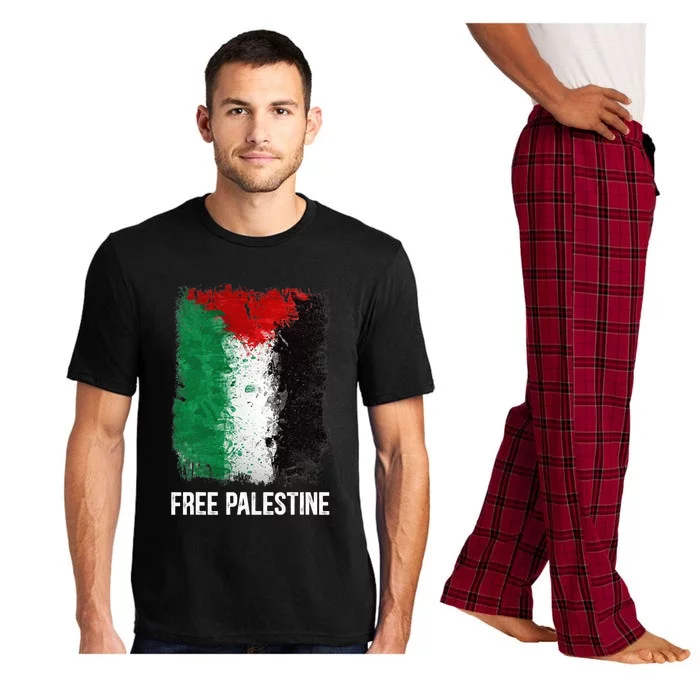 Free Palestine Free Palestine Flag Support Ghaza Peace Pajama Set