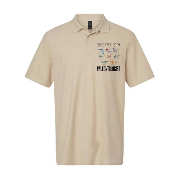 Future Paleontologist Softstyle Adult Sport Polo