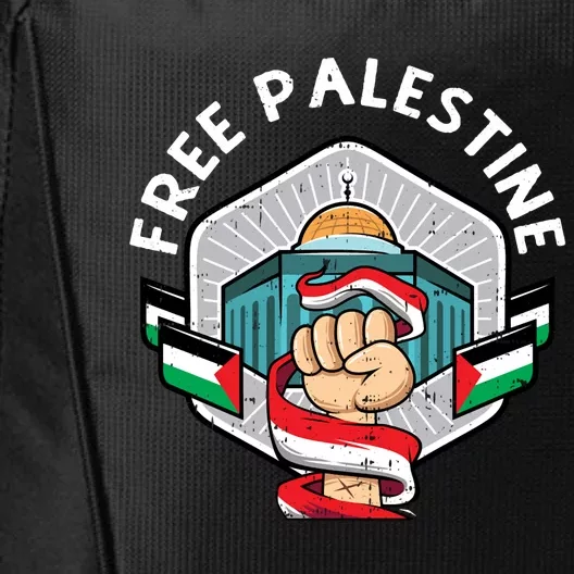 Free Palestine Flag Save Gaza Strip End The Occupation City Backpack